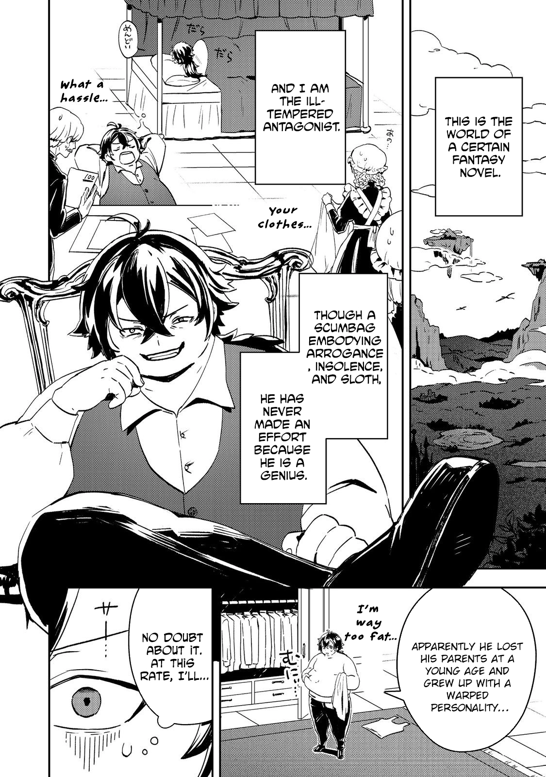 The Lazy Villainous Noble and the Dumped Villainess Became the Strongest Couple. Chapter 1 - . Page 4